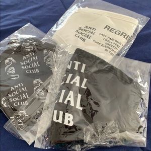 DEAL - 3 Limited Ed. Anti Social Social Club Masks